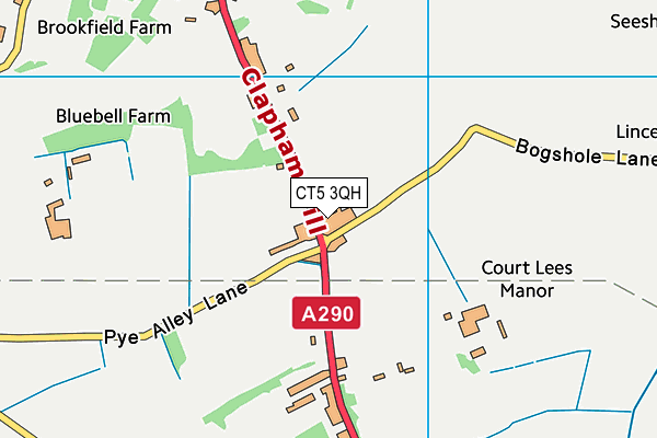 CT5 3QH map - OS VectorMap District (Ordnance Survey) CT5 3QH map - OS VectorMap District (Ordnance Survey)