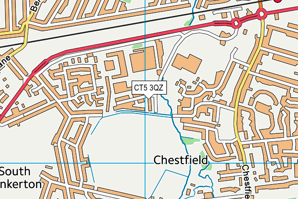CT5 3QZ map - OS VectorMap District (Ordnance Survey) CT5 3QZ map - OS VectorMap District (Ordnance Survey)