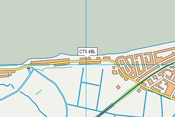 CT5 4BL map - OS VectorMap District (Ordnance Survey) CT5 4BL map - OS VectorMap District (Ordnance Survey)