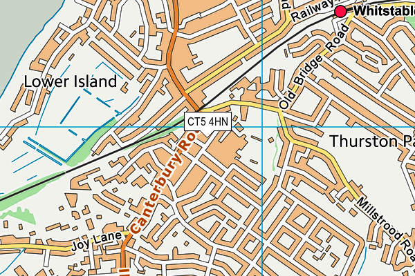 CT5 4HN map - OS VectorMap District (Ordnance Survey) CT5 4HN map - OS VectorMap District (Ordnance Survey)