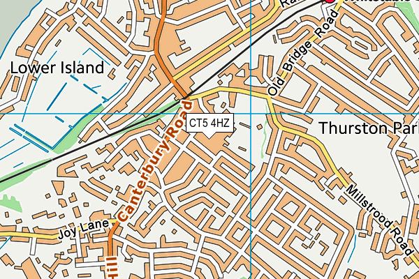 CT5 4HZ map - OS VectorMap District (Ordnance Survey) CT5 4HZ map - OS VectorMap District (Ordnance Survey)
