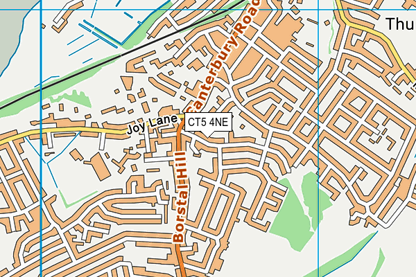 CT5 4NE map - OS VectorMap District (Ordnance Survey) CT5 4NE map - OS VectorMap District (Ordnance Survey)