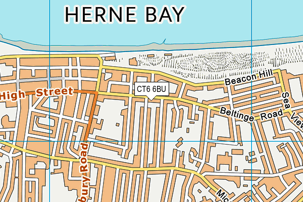 CT6 6BU map - OS VectorMap District (Ordnance Survey) CT6 6BU map - OS VectorMap District (Ordnance Survey)