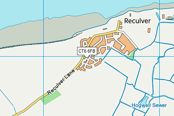 CT6 6FB map - OS VectorMap District (Ordnance Survey) CT6 6FB map - OS VectorMap District (Ordnance Survey)