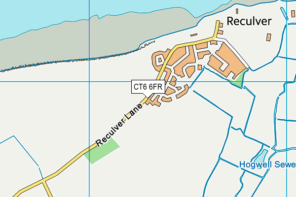 CT6 6FR map - OS VectorMap District (Ordnance Survey) CT6 6FR map - OS VectorMap District (Ordnance Survey)
