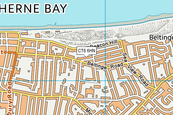 CT6 6HN map - OS VectorMap District (Ordnance Survey) CT6 6HN map - OS VectorMap District (Ordnance Survey)