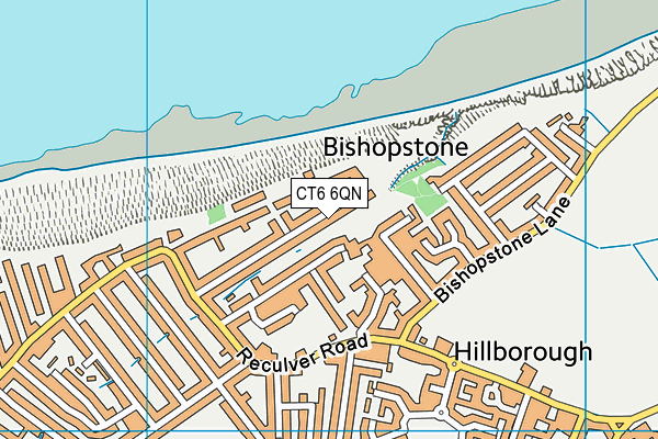 CT6 6QN map - OS VectorMap District (Ordnance Survey) CT6 6QN map - OS VectorMap District (Ordnance Survey)