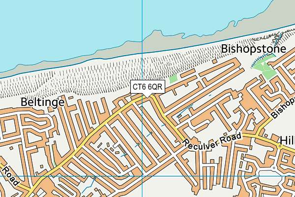 CT6 6QR map - OS VectorMap District (Ordnance Survey) CT6 6QR map - OS VectorMap District (Ordnance Survey)