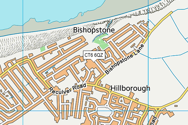 CT6 6QZ map - OS VectorMap District (Ordnance Survey) CT6 6QZ map - OS VectorMap District (Ordnance Survey)