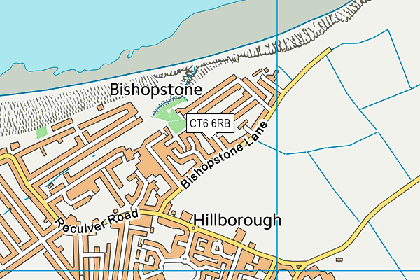 CT6 6RB map - OS VectorMap District (Ordnance Survey) CT6 6RB map - OS VectorMap District (Ordnance Survey)