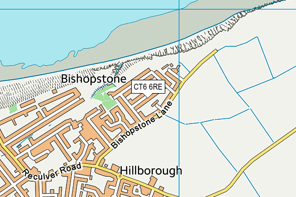CT6 6RE map - OS VectorMap District (Ordnance Survey) CT6 6RE map - OS VectorMap District (Ordnance Survey)