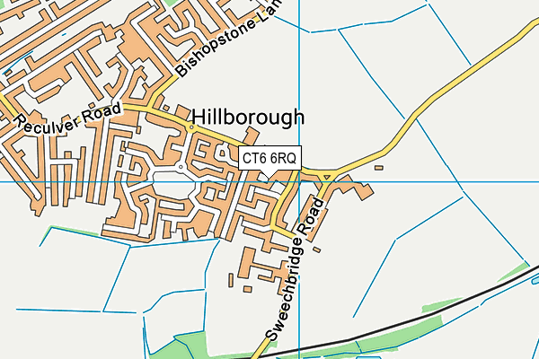 CT6 6RQ map - OS VectorMap District (Ordnance Survey) CT6 6RQ map - OS VectorMap District (Ordnance Survey)