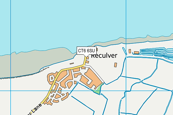 CT6 6SU map - OS VectorMap District (Ordnance Survey) CT6 6SU map - OS VectorMap District (Ordnance Survey)