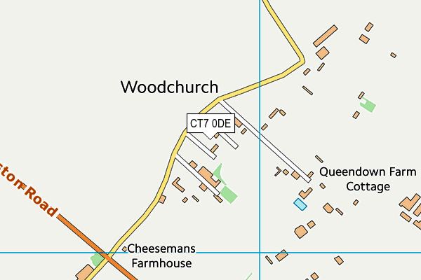 CT7 0DE map - OS VectorMap District (Ordnance Survey) CT7 0DE map - OS VectorMap District (Ordnance Survey)