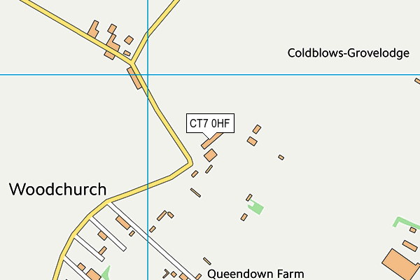 CT7 0HF map - OS VectorMap District (Ordnance Survey) CT7 0HF map - OS VectorMap District (Ordnance Survey)