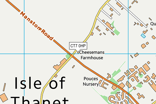 CT7 0HP map - OS VectorMap District (Ordnance Survey) CT7 0HP map - OS VectorMap District (Ordnance Survey)