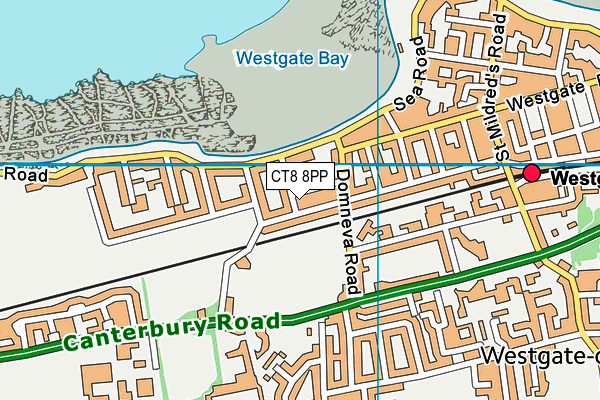 CT8 8PP map - OS VectorMap District (Ordnance Survey) CT8 8PP map - OS VectorMap District (Ordnance Survey)