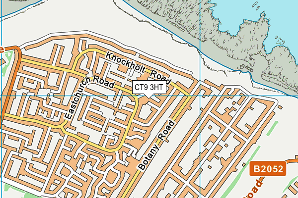 CT9 3HT map - OS VectorMap District (Ordnance Survey) CT9 3HT map - OS VectorMap District (Ordnance Survey)