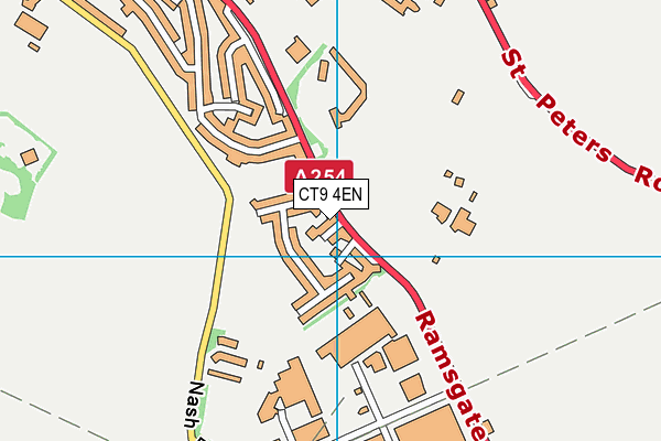 CT9 4EN map - OS VectorMap District (Ordnance Survey) CT9 4EN map - OS VectorMap District (Ordnance Survey)