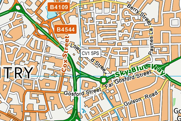CV1 5PS maps, stats, and open data