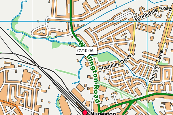 CV10 0AL map - OS VectorMap District (Ordnance Survey) CV10 0AL map - OS VectorMap District (Ordnance Survey)