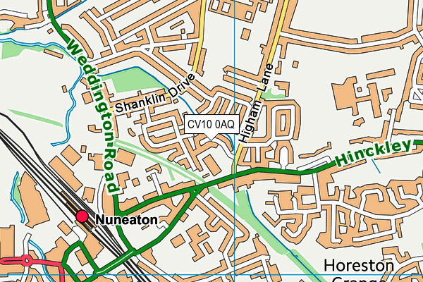 CV10 0AQ map - OS VectorMap District (Ordnance Survey) CV10 0AQ map - OS VectorMap District (Ordnance Survey)
