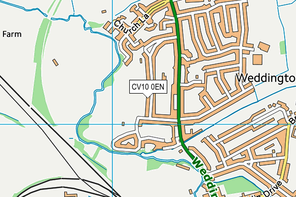 CV10 0EN map - OS VectorMap District (Ordnance Survey) CV10 0EN map - OS VectorMap District (Ordnance Survey)
