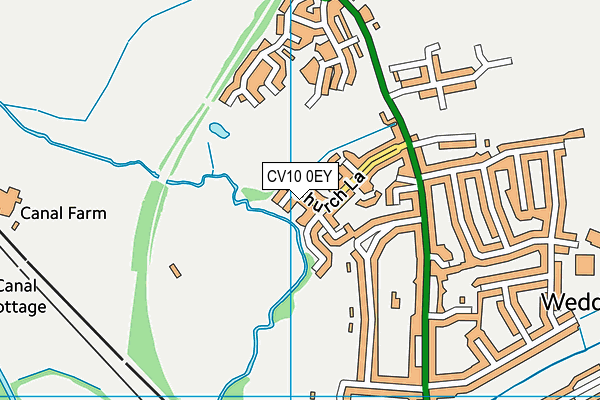 CV10 0EY map - OS VectorMap District (Ordnance Survey) CV10 0EY map - OS VectorMap District (Ordnance Survey)