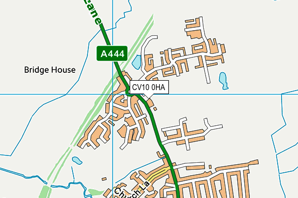 CV10 0HA map - OS VectorMap District (Ordnance Survey) CV10 0HA map - OS VectorMap District (Ordnance Survey)