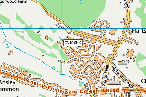 CV10 0NX map - OS VectorMap District (Ordnance Survey) CV10 0NX map - OS VectorMap District (Ordnance Survey)
