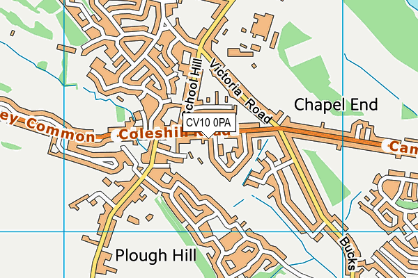 CV10 0PA map - OS VectorMap District (Ordnance Survey) CV10 0PA map - OS VectorMap District (Ordnance Survey)