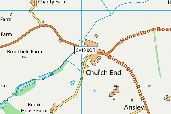 CV10 0QR map - OS VectorMap District (Ordnance Survey) CV10 0QR map - OS VectorMap District (Ordnance Survey)