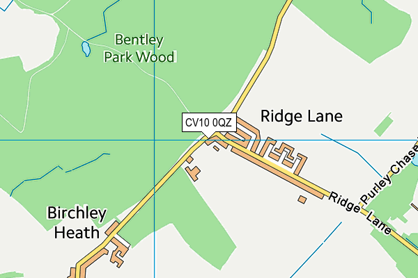 CV10 0QZ map - OS VectorMap District (Ordnance Survey) CV10 0QZ map - OS VectorMap District (Ordnance Survey)