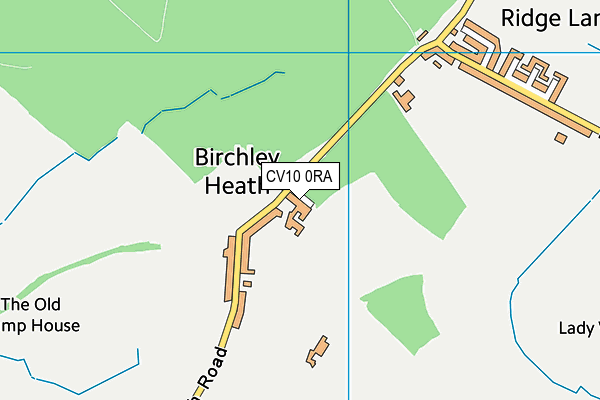 CV10 0RA map - OS VectorMap District (Ordnance Survey) CV10 0RA map - OS VectorMap District (Ordnance Survey)