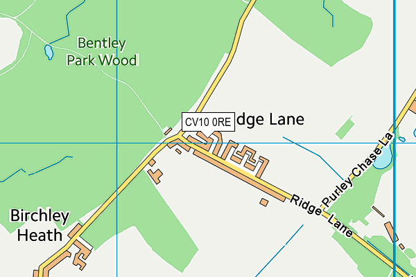 CV10 0RE map - OS VectorMap District (Ordnance Survey) CV10 0RE map - OS VectorMap District (Ordnance Survey)