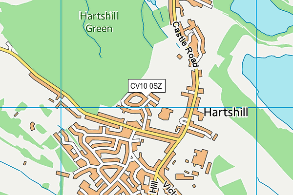 CV10 0SZ map - OS VectorMap District (Ordnance Survey) CV10 0SZ map - OS VectorMap District (Ordnance Survey)