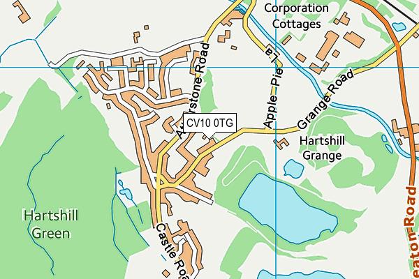 CV10 0TG map - OS VectorMap District (Ordnance Survey) CV10 0TG map - OS VectorMap District (Ordnance Survey)