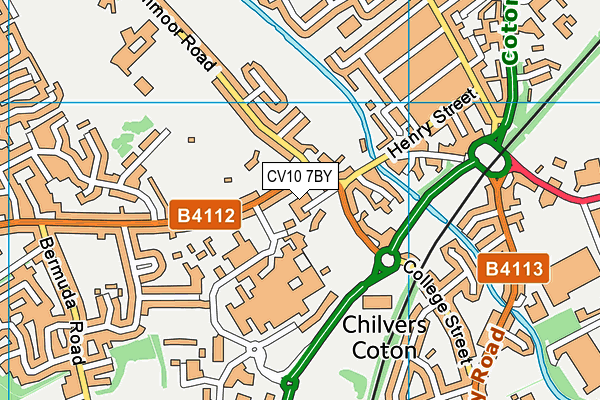 CV10 7BY map - OS VectorMap District (Ordnance Survey) CV10 7BY map - OS VectorMap District (Ordnance Survey)