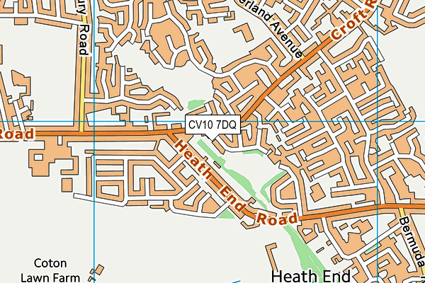 CV10 7DQ map - OS VectorMap District (Ordnance Survey) CV10 7DQ map - OS VectorMap District (Ordnance Survey)