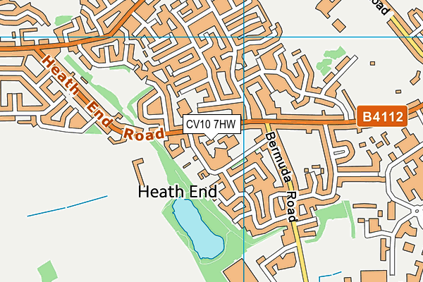 CV10 7HW map - OS VectorMap District (Ordnance Survey) CV10 7HW map - OS VectorMap District (Ordnance Survey)