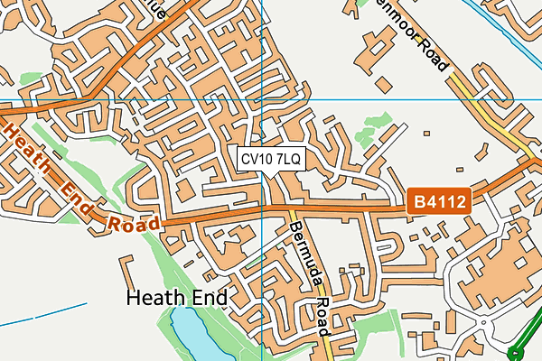 CV10 7LQ map - OS VectorMap District (Ordnance Survey) CV10 7LQ map - OS VectorMap District (Ordnance Survey)
