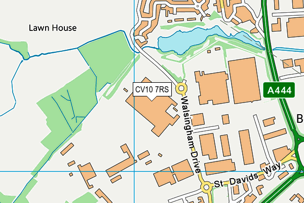 CV10 7RS map - OS VectorMap District (Ordnance Survey) CV10 7RS map - OS VectorMap District (Ordnance Survey)