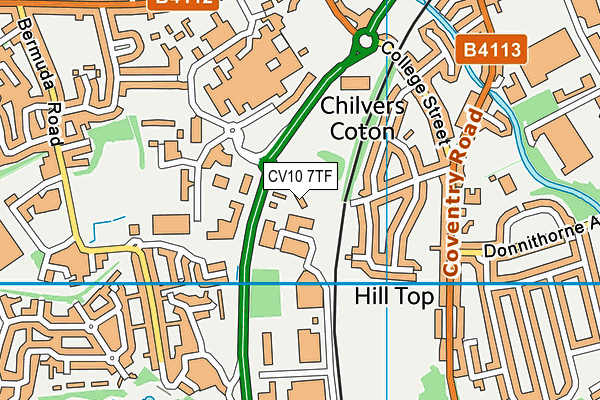 CV10 7TF map - OS VectorMap District (Ordnance Survey) CV10 7TF map - OS VectorMap District (Ordnance Survey)
