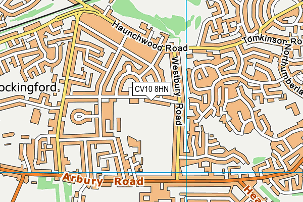 CV10 8HN map - OS VectorMap District (Ordnance Survey) CV10 8HN map - OS VectorMap District (Ordnance Survey)