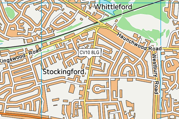 CV10 8LG map - OS VectorMap District (Ordnance Survey) CV10 8LG map - OS VectorMap District (Ordnance Survey)