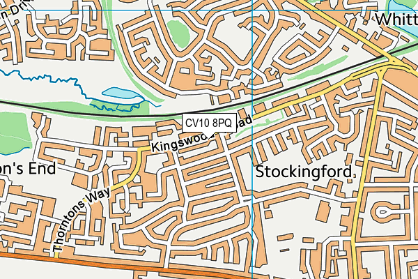 CV10 8PQ map - OS VectorMap District (Ordnance Survey) CV10 8PQ map - OS VectorMap District (Ordnance Survey)