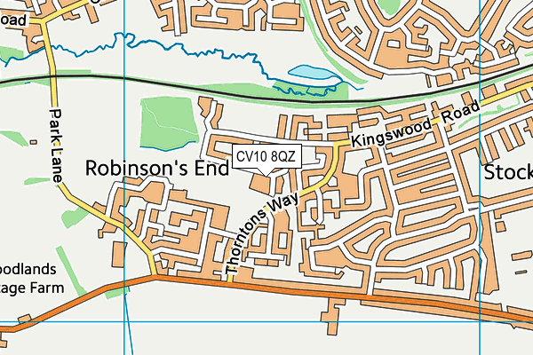CV10 8QZ map - OS VectorMap District (Ordnance Survey) CV10 8QZ map - OS VectorMap District (Ordnance Survey)
