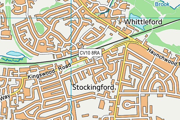 CV10 8RA map - OS VectorMap District (Ordnance Survey) CV10 8RA map - OS VectorMap District (Ordnance Survey)