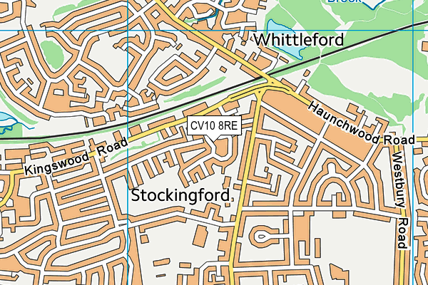 CV10 8RE map - OS VectorMap District (Ordnance Survey) CV10 8RE map - OS VectorMap District (Ordnance Survey)