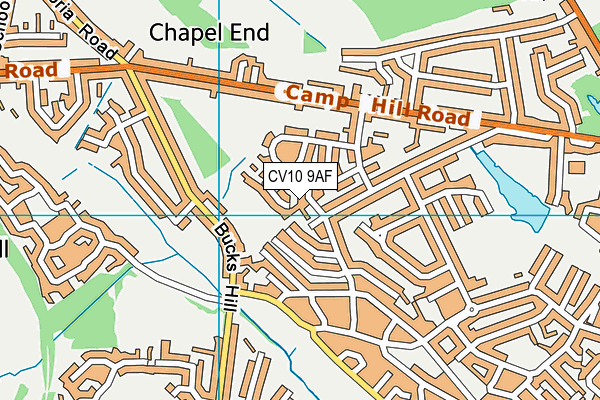 CV10 9AF map - OS VectorMap District (Ordnance Survey) CV10 9AF map - OS VectorMap District (Ordnance Survey)